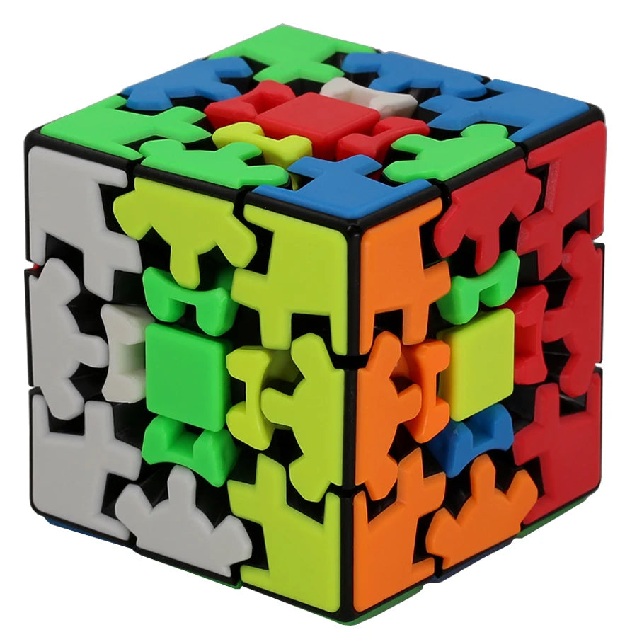 Ziicube Magic Gear Cube 3x3 3x3x3 Cubo Mágico Profissional Gearwheel Magico Puzzle головоломка Twist Game Gifts