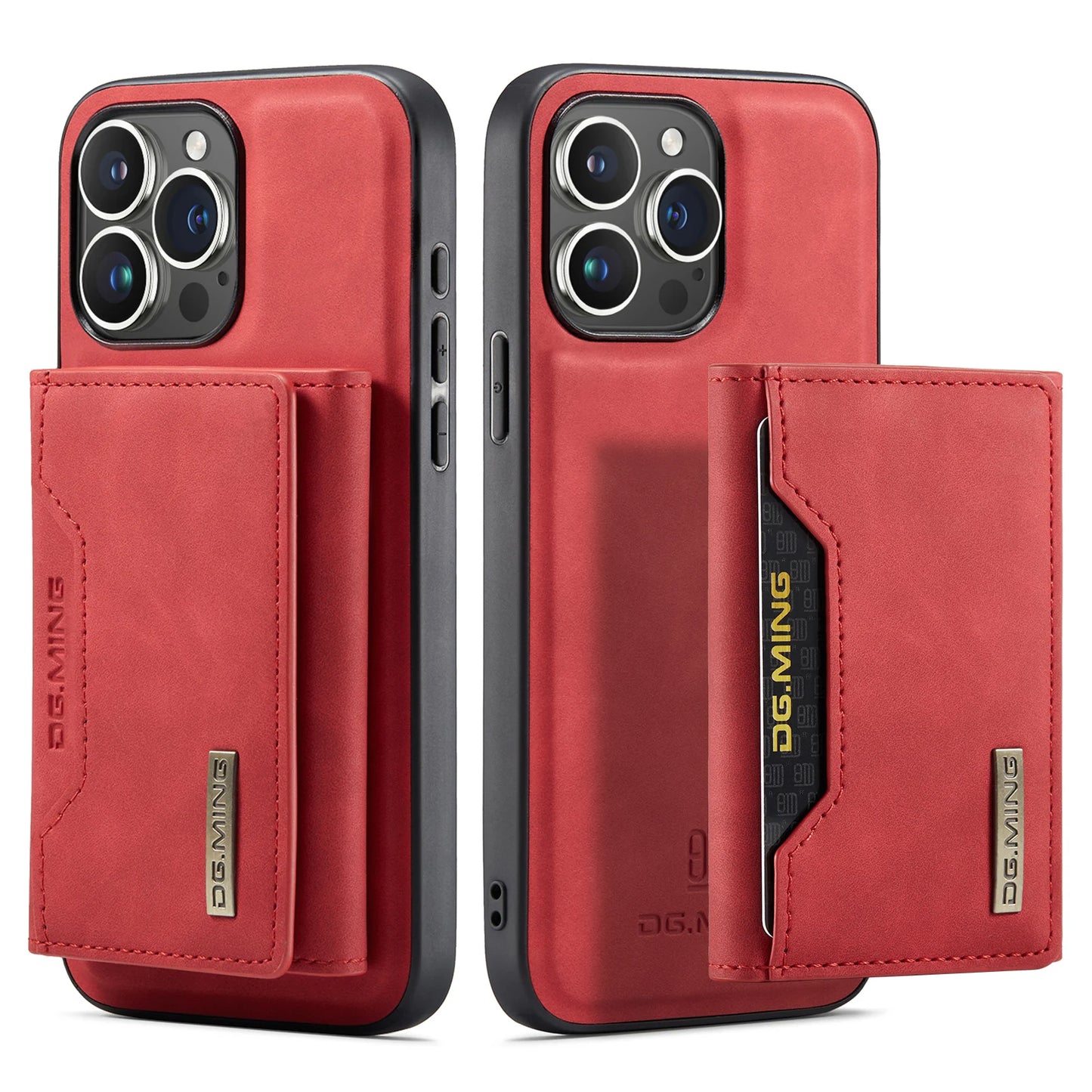 2 in 1 Detachable Wallet Case with Card Holder for IPhone 13 Mini 15 14 13 12 Pro Max XS X XR 7 8 Plus Leather Shockproof Cover