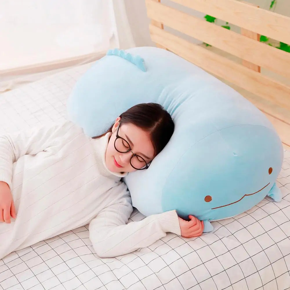 1pc 90cm cute Corner Bio Pillow Japanese Animation Sumikko Gurashi plush toy stuffed Soft Valentine gift for Baby girl Gifts