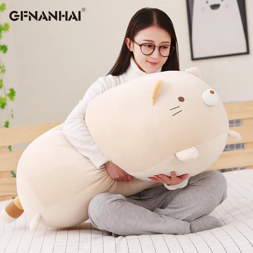 1pc 90cm cute Corner Bio Pillow Japanese Animation Sumikko Gurashi plush toy stuffed Soft Valentine gift for Baby girl Gifts