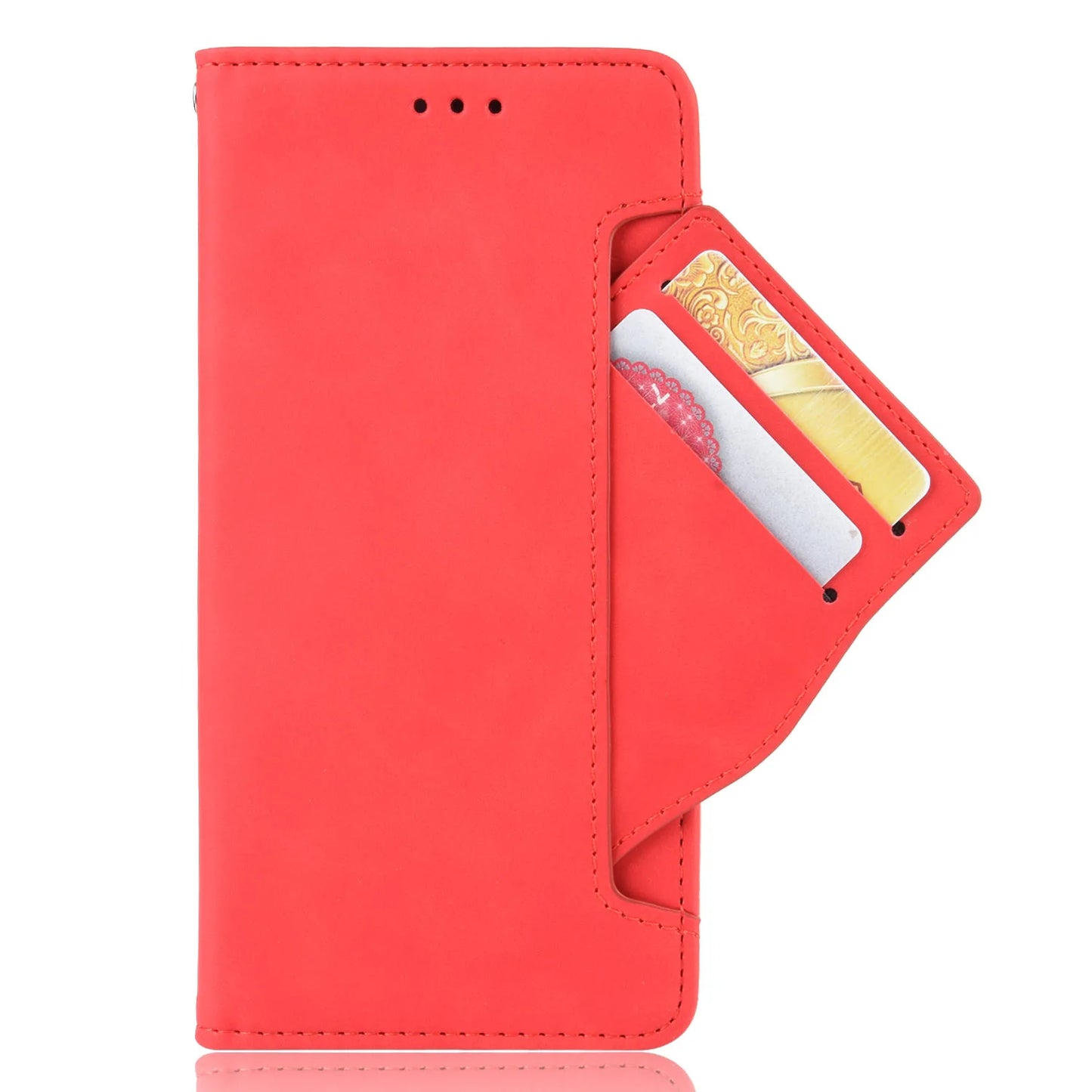 Leather Case For Samsung Galaxy Z Fold 5 4 3 Fold4 5G With Pen Slot Card Solt Holder Phone Bag Magnetic Flip Book Wallet Cover