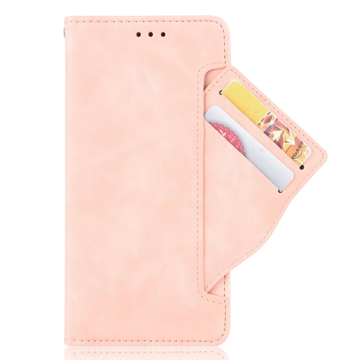 Leather Case For Samsung Galaxy Z Fold 5 4 3 Fold4 5G With Pen Slot Card Solt Holder Phone Bag Magnetic Flip Book Wallet Cover