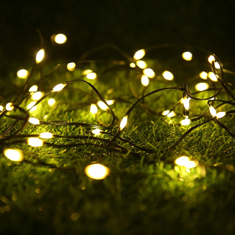 100M PVC LED Fairy Lights IP65 Waterproof Outdoor String Light for Christmas Holiday Party Wedding Garden Decoration