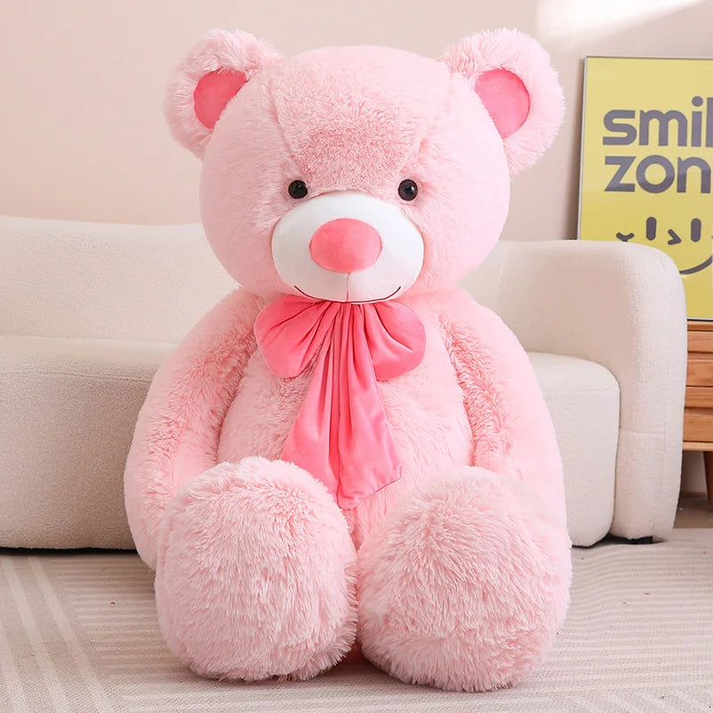 Giant Size American Teddy Bear Plush Toy Big Stuffed Animals Dolls Birthday Valentines Day Gift Soft Pillow for Grilfriend Girl