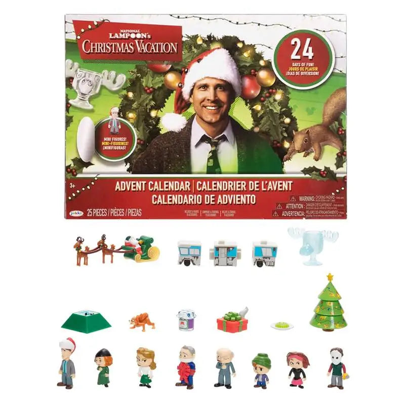 National Lampoon Christmas Vacation Advent Calendar 2024, 24 Day Christmas Advent Calendar Contains 24 Gifts, Christmas Vacation