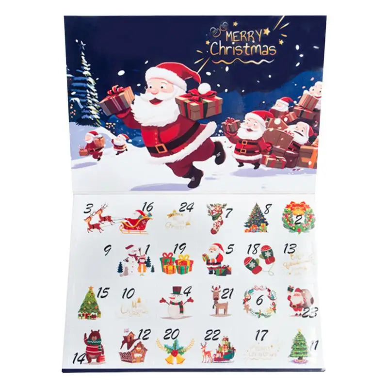 2024 New Surprise Gift Advent Calendar Empty Boxes To Fill 24 Days Countdown Christmas Festival Calendar For Annual Meeting