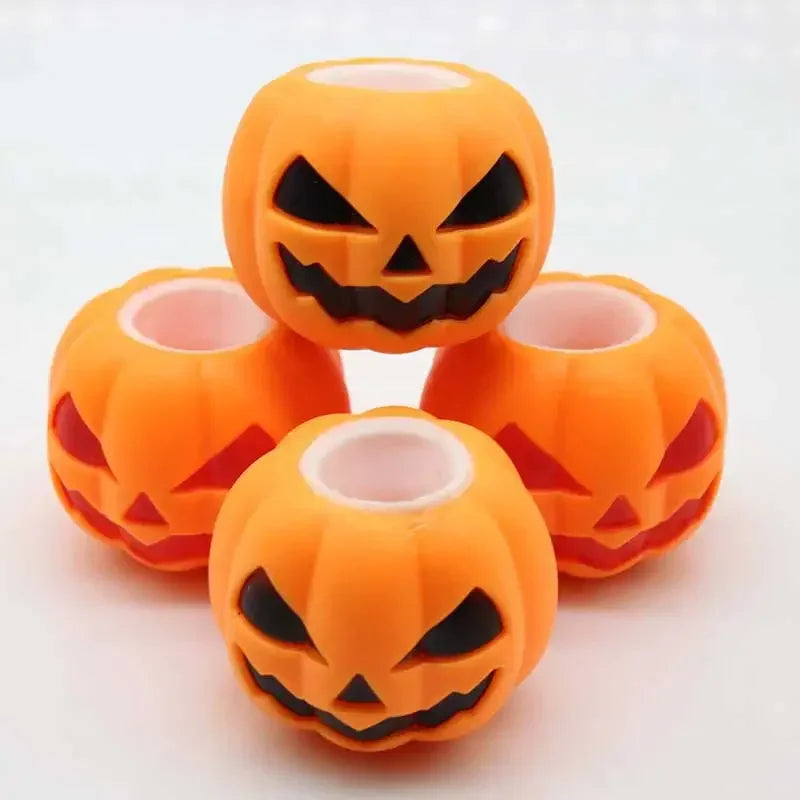 Funny Pumpkin Ghost Squeeze Toy Adult Kids Decompression Toys Relief Stress Vent Ball Halloween Party Decoration Prop Baby Gifts