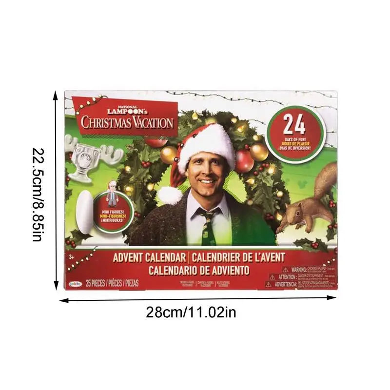 National Lampoon Christmas Vacation Advent Calendar 2024, 24 Day Christmas Advent Calendar Contains 24 Gifts, Christmas Vacation