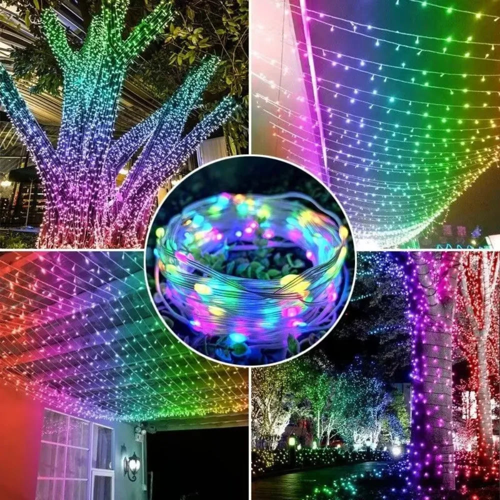 10-100M LED String Fairy Lights Indoor Outdoor Wedding Garland Light IP65 Waterproof Christmas Party Decoration EU Plug 220V