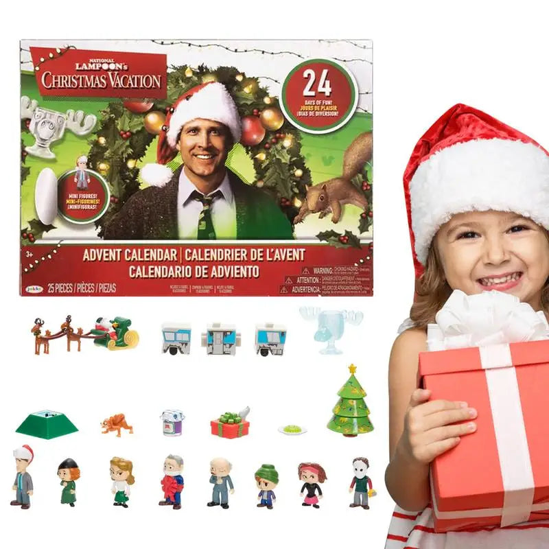 National Lampoon Christmas Vacation Advent Calendar 2024, 24 Day Christmas Advent Calendar Contains 24 Gifts, Christmas Vacation