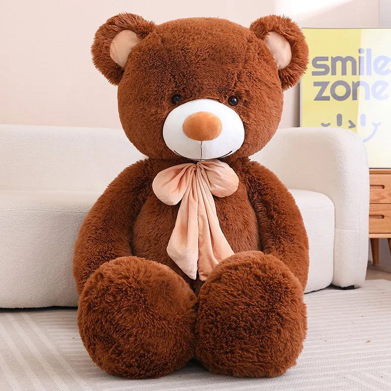 Giant Size American Teddy Bear Plush Toy Big Stuffed Animals Dolls Birthday Valentines Day Gift Soft Pillow for Grilfriend Girl