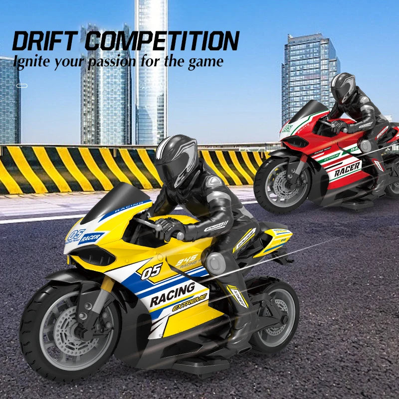 1:10 RC Motorcycles High Speed RC Cars Racing Ducati 4 Channels Radio Remote Control Truck Off-Road Model Kids Toys Boy Gifts