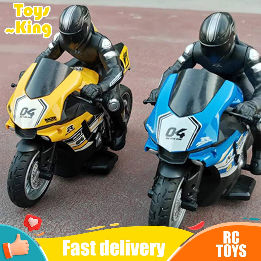 1:10 RC Motorcycles High Speed RC Cars Racing Ducati 4 Channels Radio Remote Control Truck Off-Road Model Kids Toys Boy Gifts