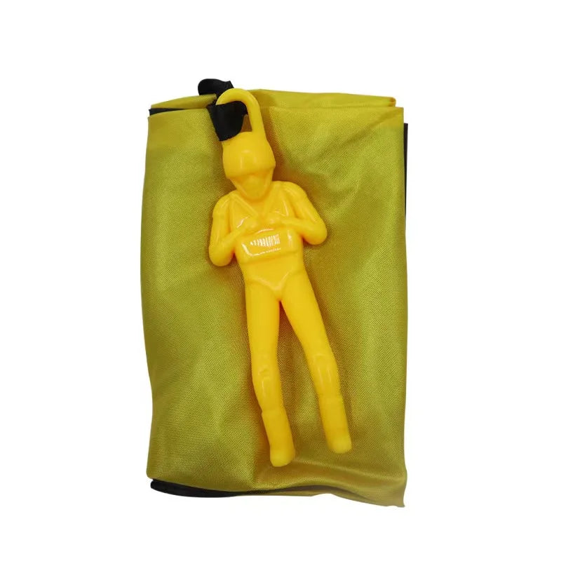 1/6 Sets Hand Throwing Parachute Kids Outdoor Funny Toys Game Play Toys for Children Fly Parachute Sport with Mini Soldier Game