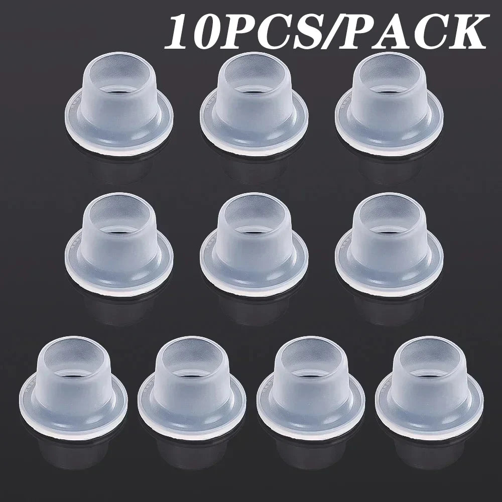 1000PCS Faucet Leakproof Gasket Triangle Valve Silicone Gasket with Rubber Tube Hose Drip-proof Plug Hose Connector Sealing Ring