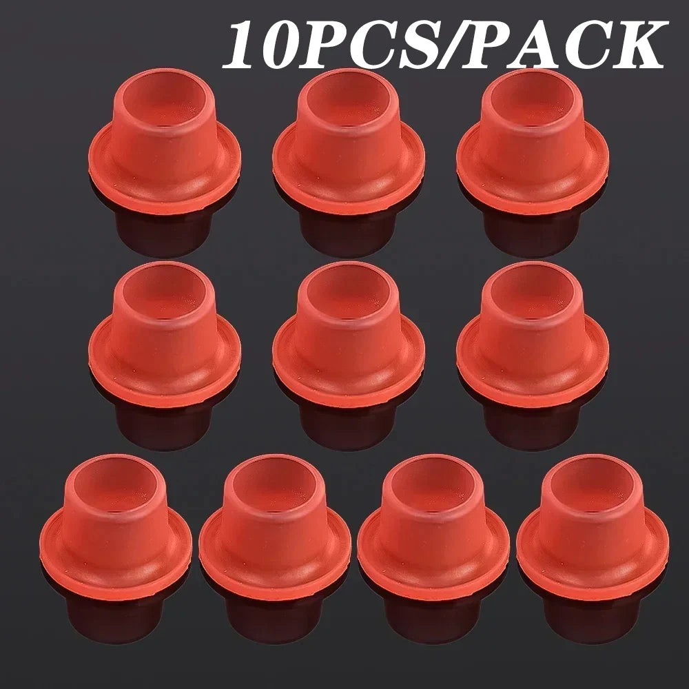 1000PCS Faucet Leakproof Gasket Triangle Valve Silicone Gasket with Rubber Tube Hose Drip-proof Plug Hose Connector Sealing Ring