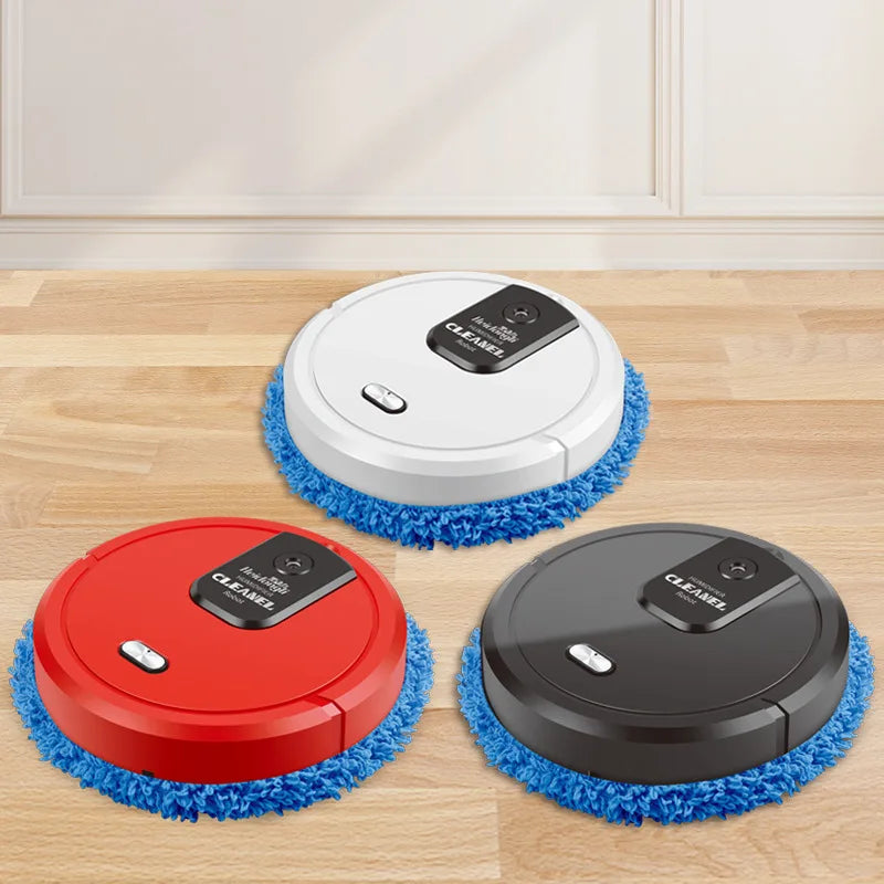 2024 USB Sweeping Robot Vacuum Cleaner Mopping 3 In 1 Smart Wireless Dragging Cleaning Sweep Floor For Home Office Clean