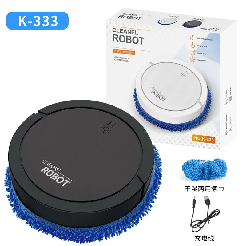 2024 USB Sweeping Robot Vacuum Cleaner Mopping 3 In 1 Smart Wireless Dragging Cleaning Sweep Floor For Home Office Clean