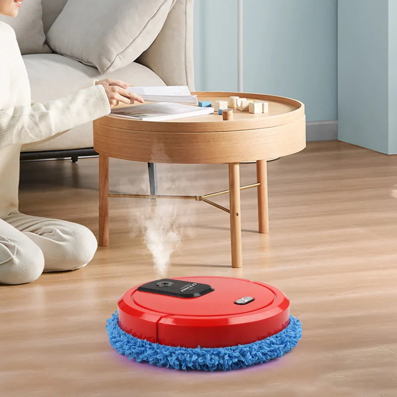 2024 USB Sweeping Robot Vacuum Cleaner Mopping 3 In 1 Smart Wireless Dragging Cleaning Sweep Floor For Home Office Clean