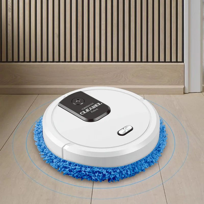 2024 USB Sweeping Robot Vacuum Cleaner Mopping 3 In 1 Smart Wireless Dragging Cleaning Sweep Floor For Home Office Clean