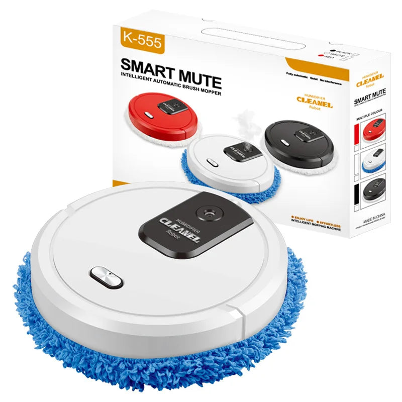 2024 USB Sweeping Robot Vacuum Cleaner Mopping 3 In 1 Smart Wireless Dragging Cleaning Sweep Floor For Home Office Clean