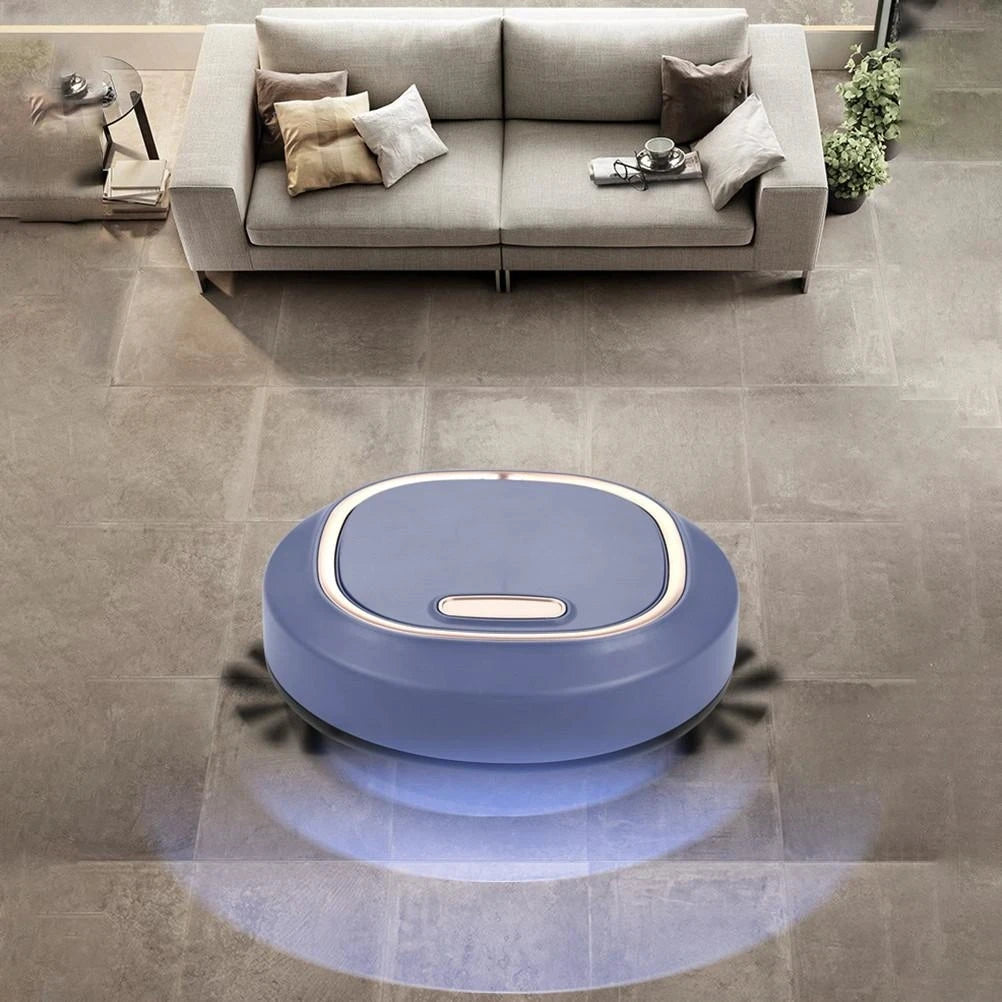 2024 USB Wireless Vacuum Cleaner Robot 3 In 1 Sweeping Mopping Household Cleaning Robot Floor Carpet Sweeper Dust Collector