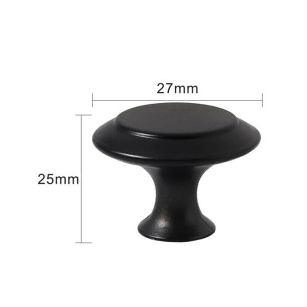 20pcs Drawer Handles Cabinet Pulls Cupboard Drawer Knobs Kitchen Cupboard Wardrobe Pull Handles Black Furniture Door Hardware