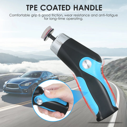 60W Mini Polishing Machine with USB Charging Cable 8500RPM Variable Speed Car Polisher Electric Cleaning Automobile Repair Tool