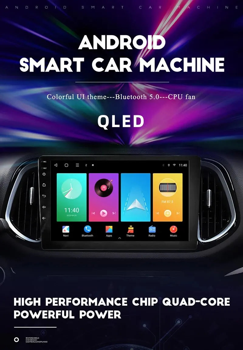 7"/9“/10”OLED Carplay Car Android Radio Video Player GPS WIFI Intelligent Systems 2DIN Universal Toyota Honda Volkswagen Hyundai