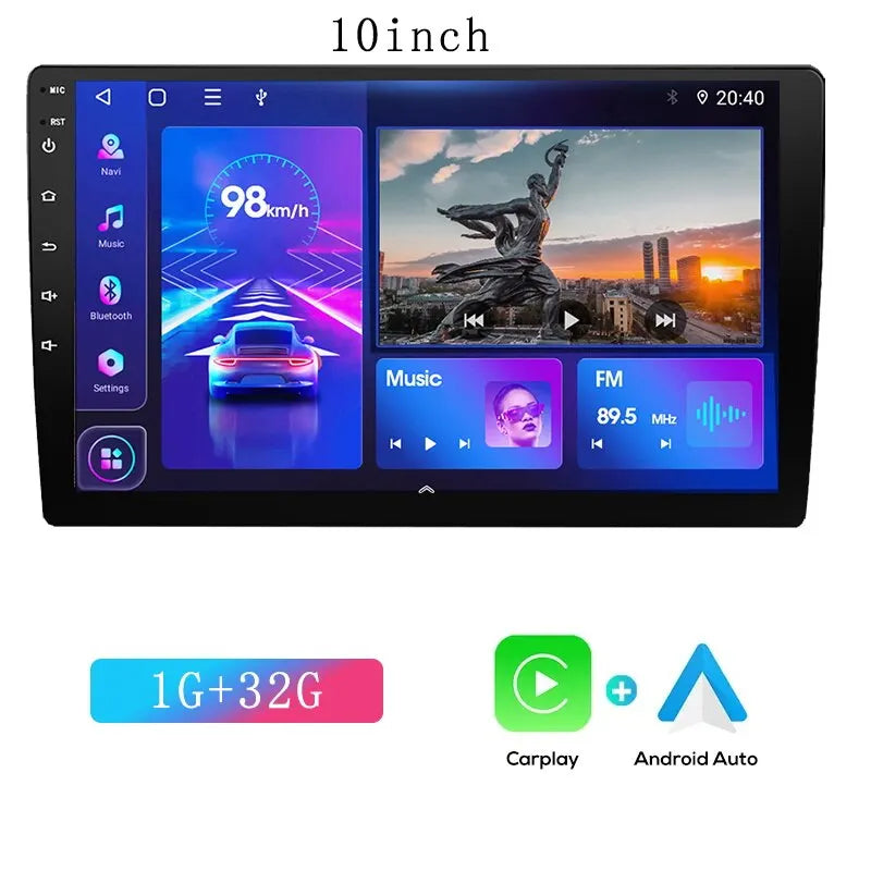 ACODO Android 12 Car Multimedia Player 2 Din 7 9 10inch Universal WiFi GPS Car Radio Carplay For Toyota Kia Nissan Honda