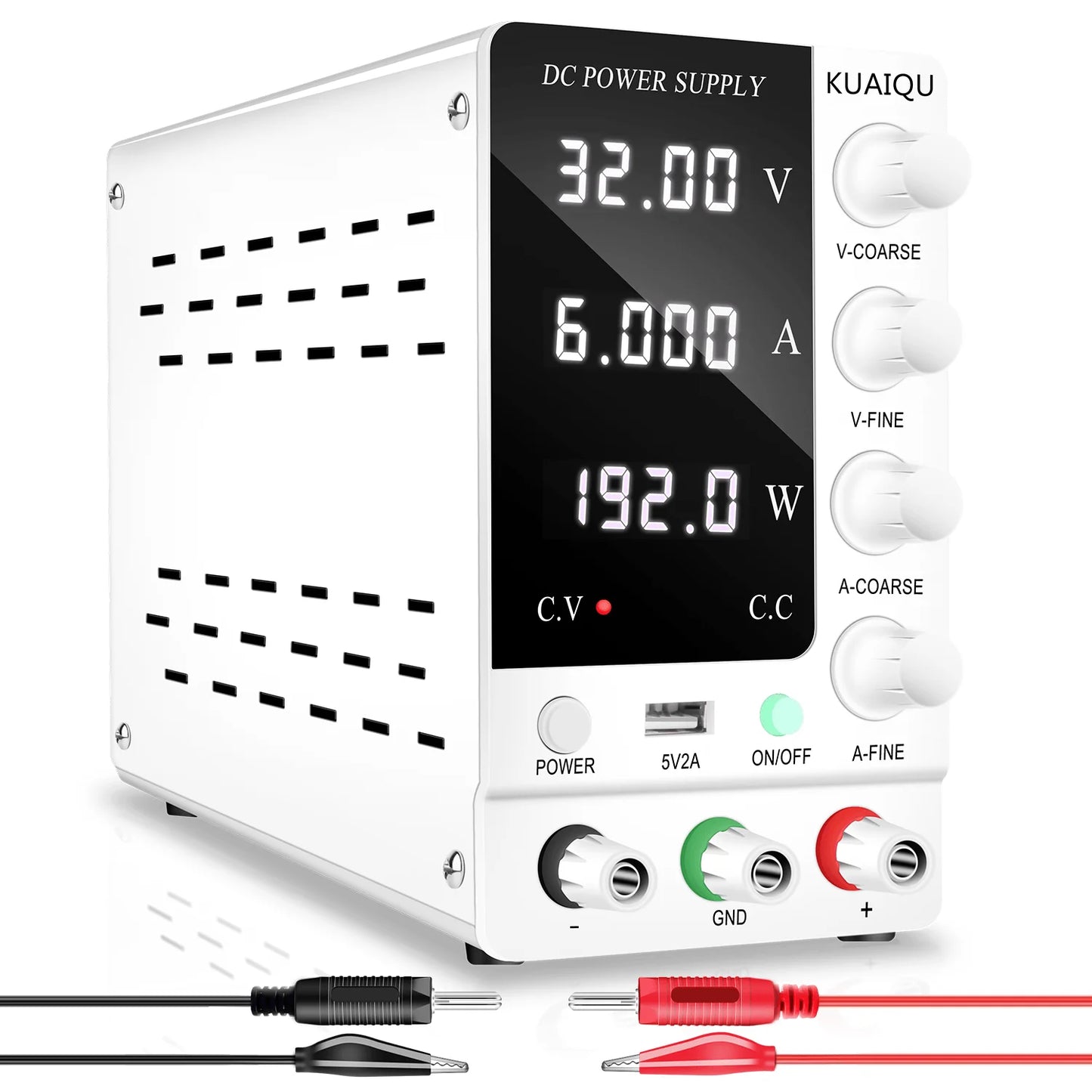 Adjustable 30V 10A Switching DC Power Supply 4 Digits LCD Plating Power Supply 60V 120V For Computer Mobile Phone Repair SPS-C