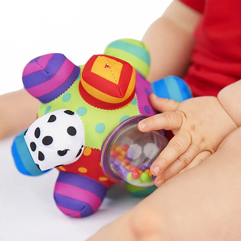 Baby Toy Fun Little Loud Bell Baby Ball Rattles Toy Develop Baby Intelligence Grasping Toy Hand Bell Rattle Toys For Baby Infant