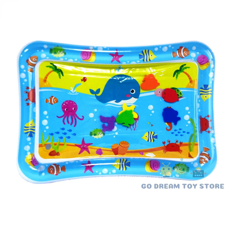 Baby Water Mat Inflatable Cushion Infant Toddler Water Play Mat for Children Early Developing Educational Toy Summer Toys