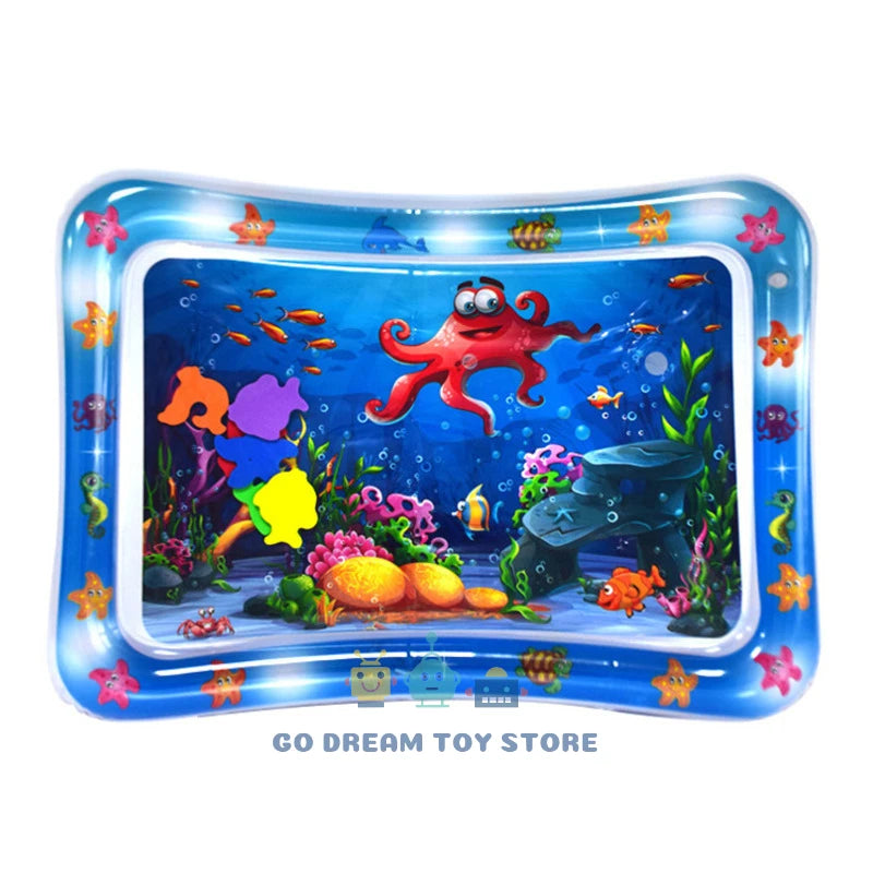 Baby Water Mat Inflatable Cushion Infant Toddler Water Play Mat for Children Early Developing Educational Toy Summer Toys