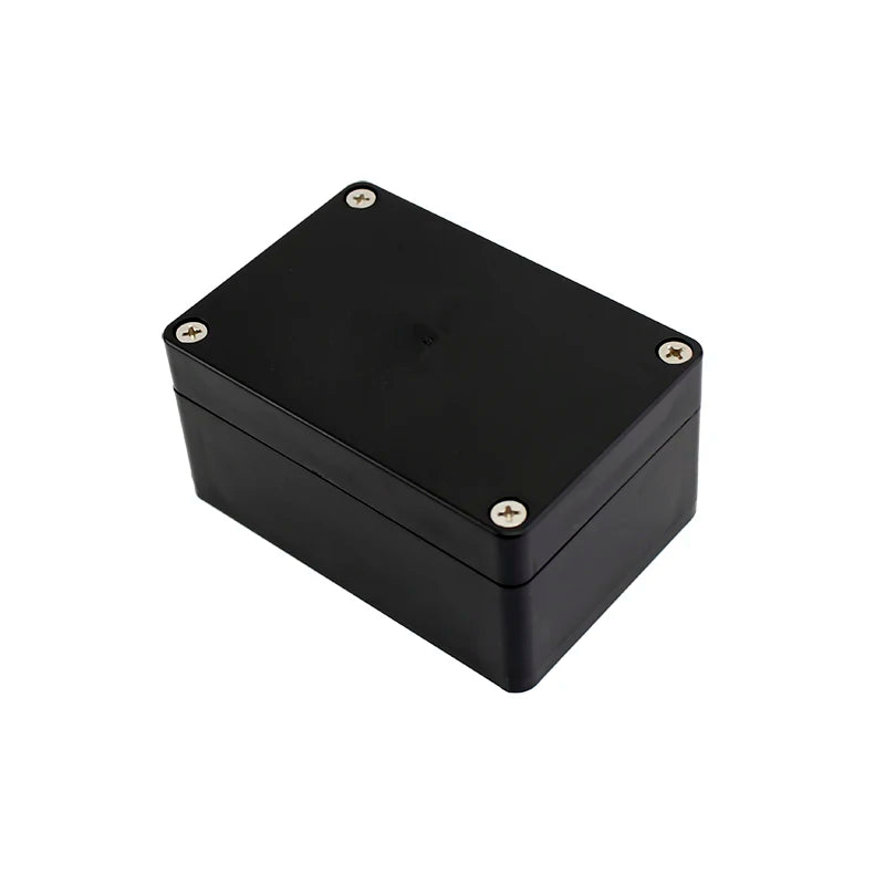 Black Box Outdoor Waterproof Case Plastic Box Electronic Project Case Instrument Waterproof Junction Box Housing