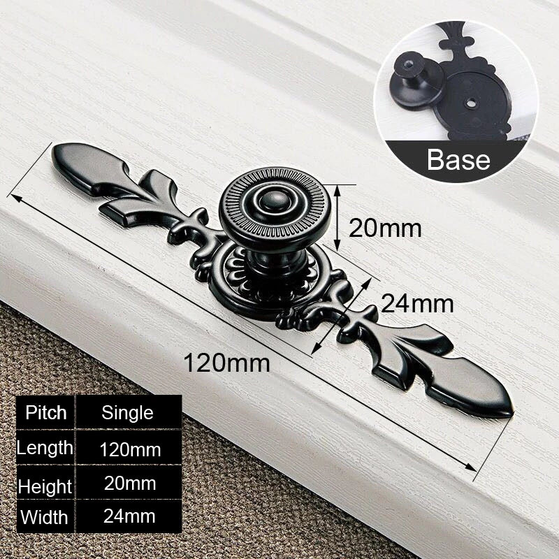 Black Handles Furniture Cabinet Knobs Muebles Handles Kitchen Handles Drawer Knobs Cabinet Pulls Cupboard Handles Knobs