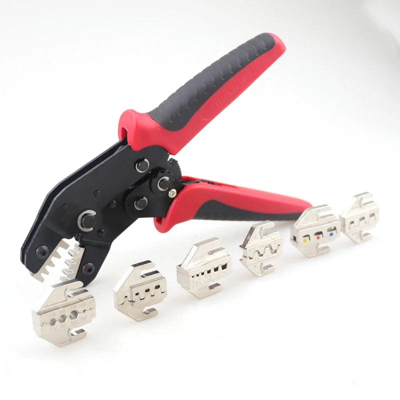 Crimping Tool Set Pressed Pliers Electrician Tools Electrical Terminals Clamp Electronics Pressing Connector Hand Jaws 48BS 2549