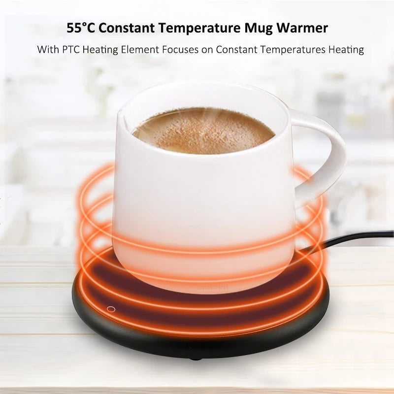 Cheap 220V Home Cup Heater Warm Mat With 55u2103 Constant Temperature - Mug