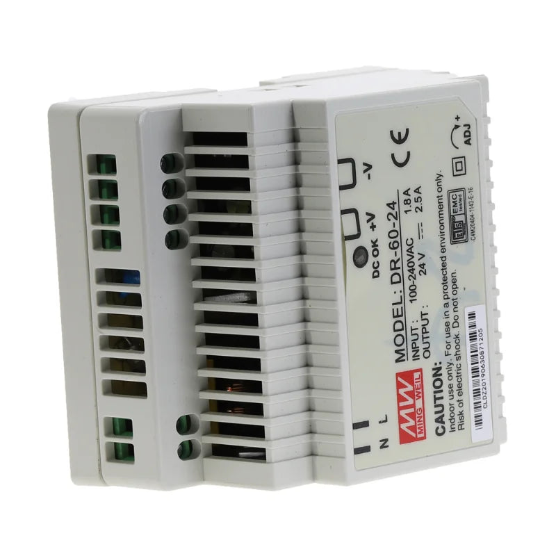 DR-60 60W Single Output 5V 12V 15V 24V Din Rail Switching Power Supply DR-60-5 DR-60-12 DR-60-15 DR-60-24 Power converter