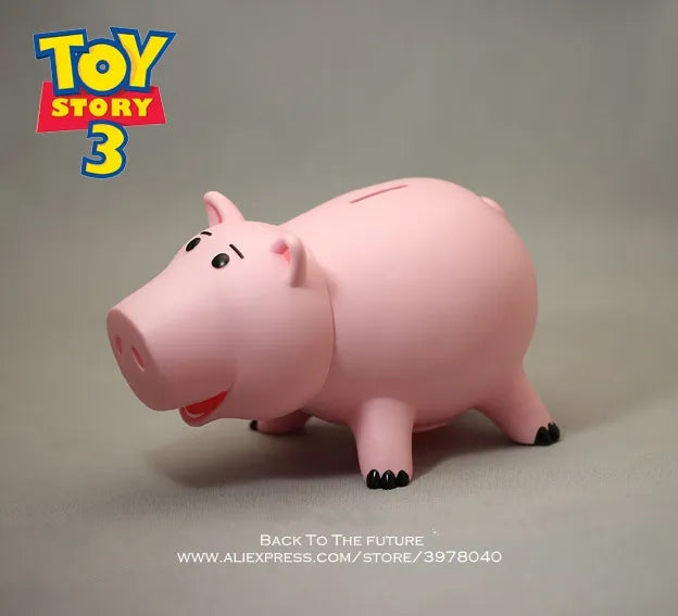 Disney Toy Story 4 Hamm the Piggy Bank Q Version 21cm PVC Pig Action Figures Mini Dolls Kids Toys Model for Children Gift