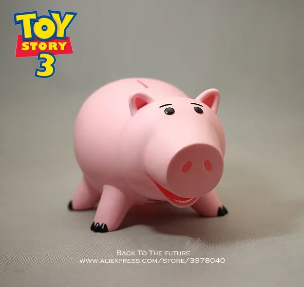 Disney Toy Story 4 Hamm the Piggy Bank Q Version 21cm PVC Pig Action Figures Mini Dolls Kids Toys Model for Children Gift