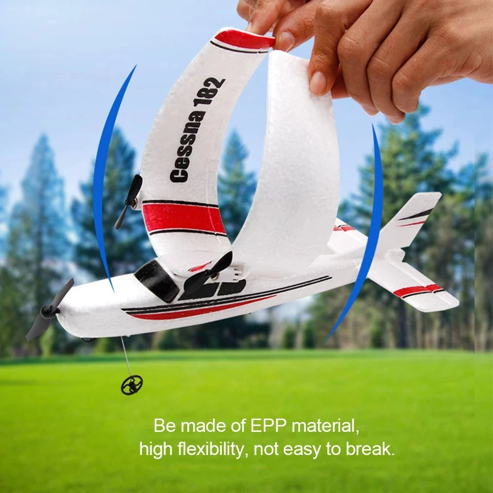 FX801 RC Plane EPP Foam 2.4G 2CH RTF Remote Control Wingspan Aircraft Fixed Wingspan Airplane Toys Gifts for Children Kids