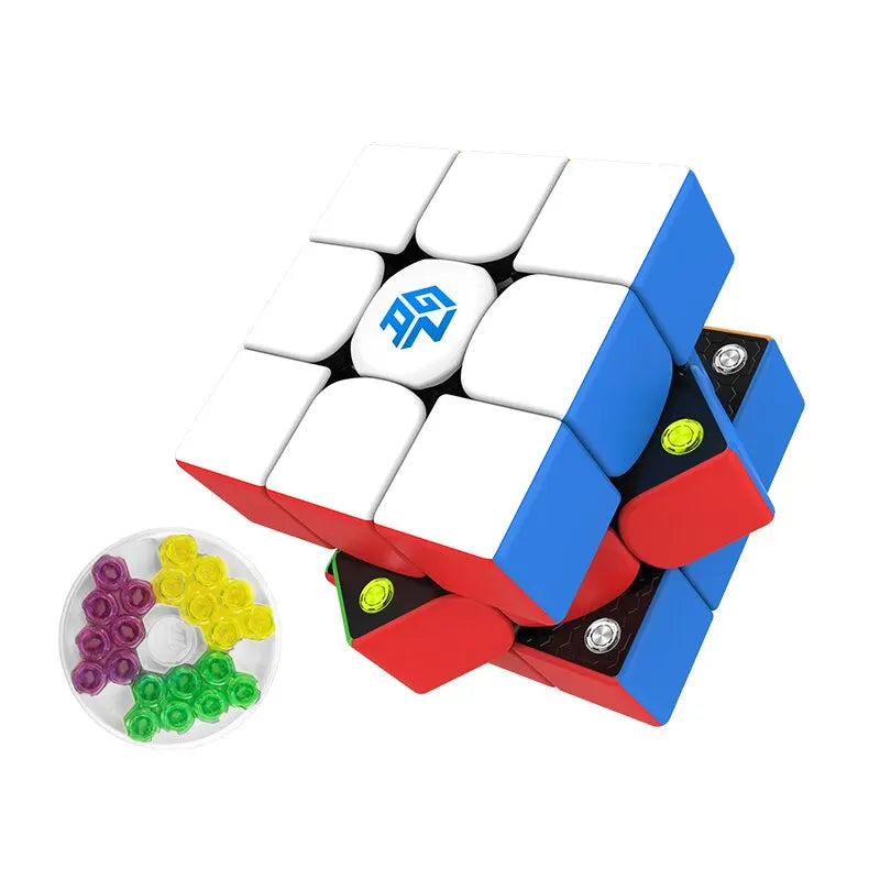 GAN 356 M 3x3x3 Magnetic Magic Speed Cube Stickerless Gan 356M Professional Fidget Toys GAN 356 M Lite Cubo Magico Puzzle