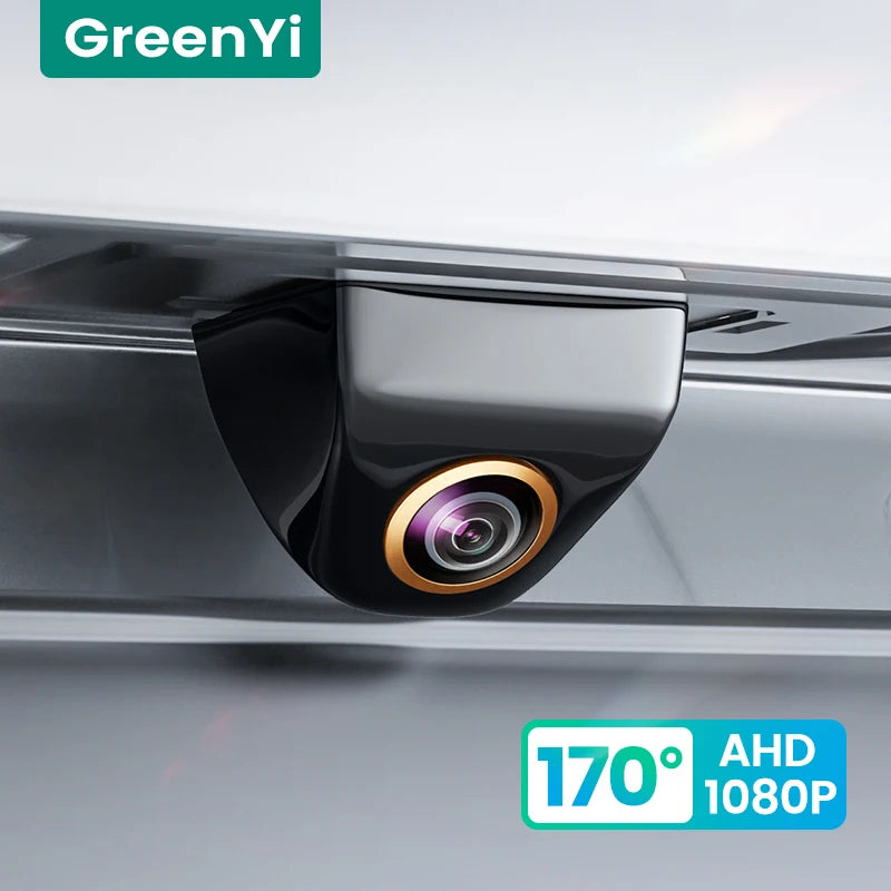 GreenYi Golden Lens Car Rear View Camera 170° Full HD Night Vision Reverse AHD Fisheye Vehicle Parking Camera