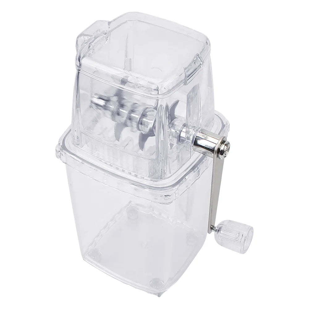 Hand Shaved Ice Machine Ice Blenders Tools Kitchen Supplies Portable Manual Ice Crusher Multi-function for Home Kitchen Bar