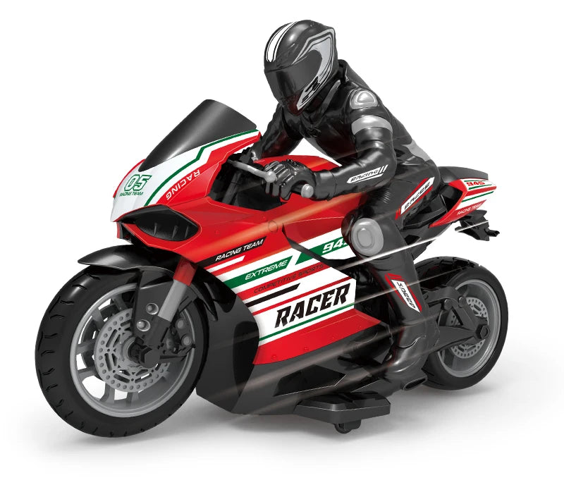 High Speed Racing Motorcycle 1:10 Scale Ducati 4 Channels Remote Control Distance 35 Meters Electric Off-Road Model Toys for Boy