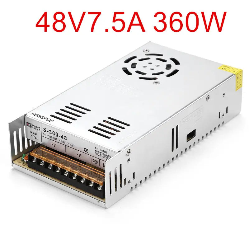 LED Power Supply DC 5V 12V 18V 24V 36V 48V 360W 400W Switching Power Supply Source Transformer 100-240V AC DC SMPS