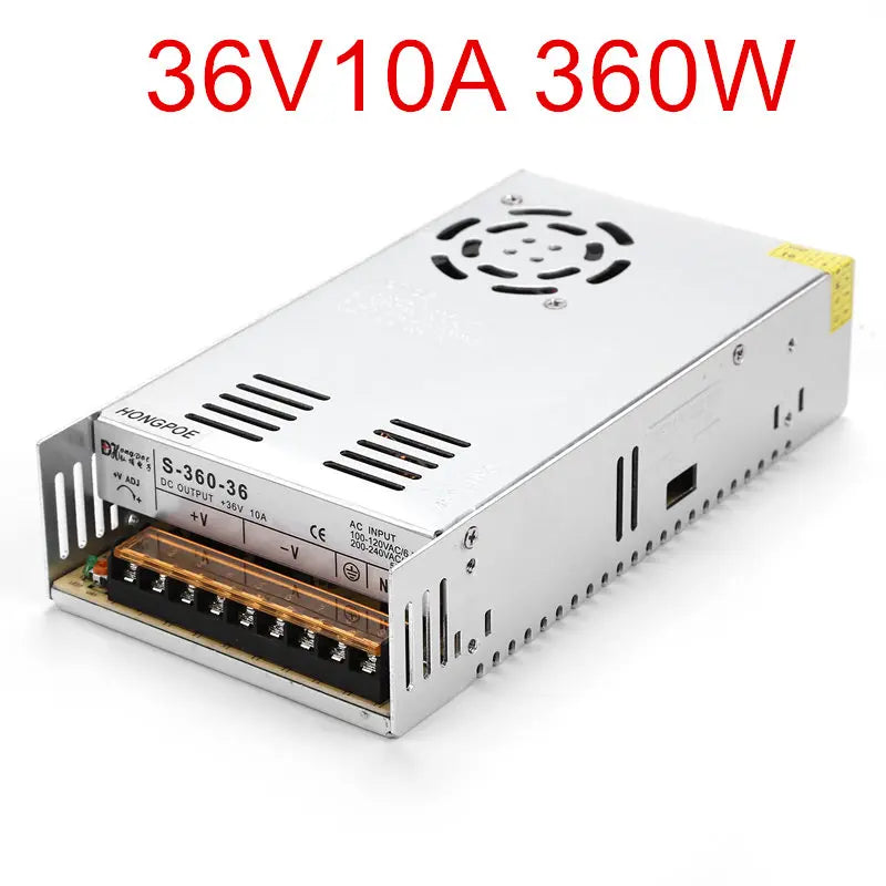 LED Power Supply DC 5V 12V 18V 24V 36V 48V 360W 400W Switching Power Supply Source Transformer 100-240V AC DC SMPS