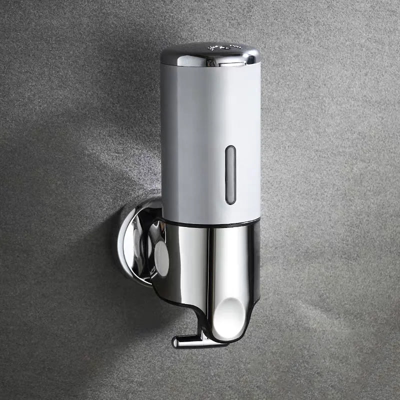 Manual Liquid Soap Dispensers double/triple 500ml Wall Mounted Shampoo Container soap and gel dispenser Bathroom Accessories