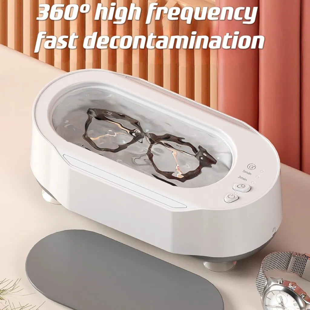 Multi-Functional Cleaner Is Better Than Ultrasound For Small Household Glasses And Jewelry Portable Can Be Cleaned Regularly